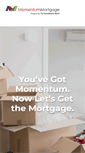 Mobile Screenshot of momentummortgage.com